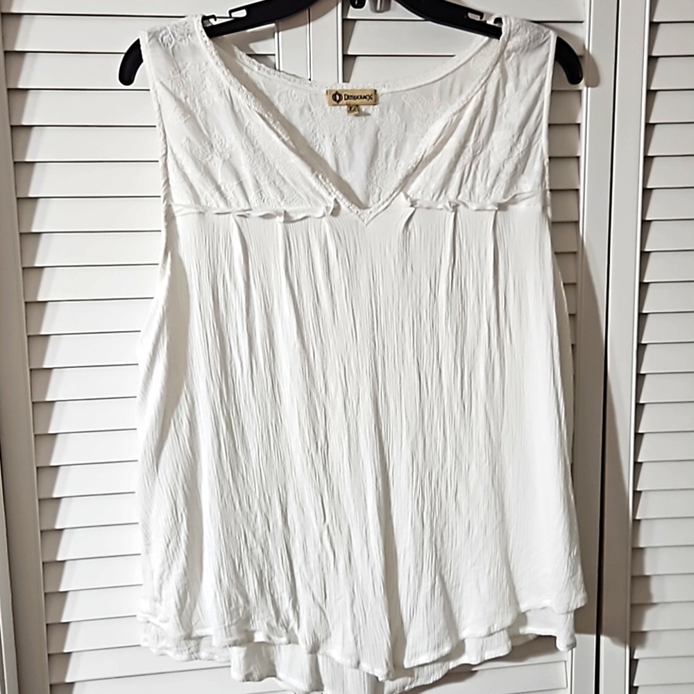 Democracy tank top